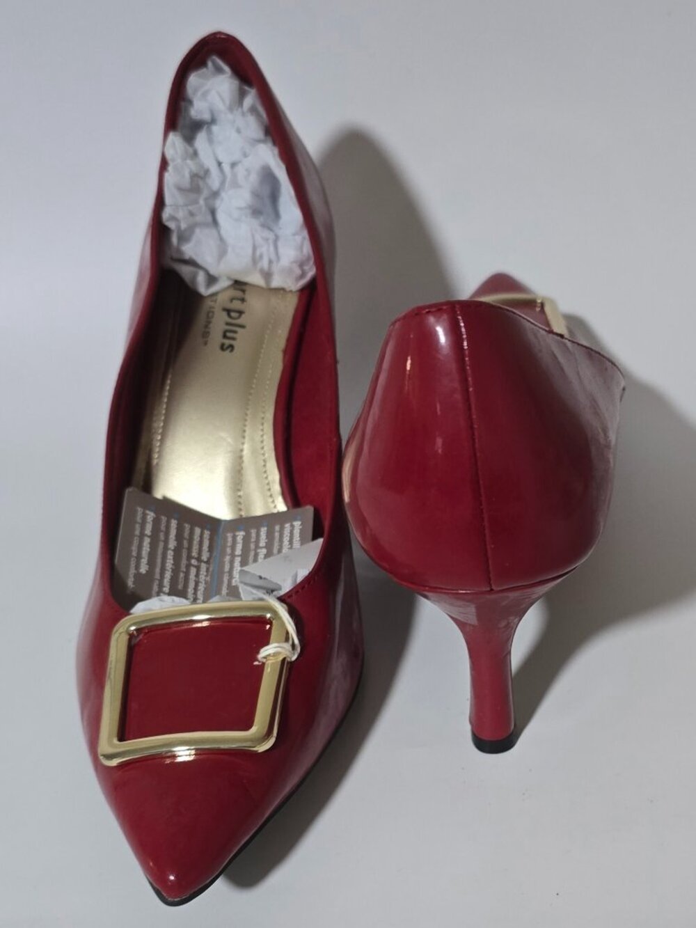 Size 12M Red Pumps (New)